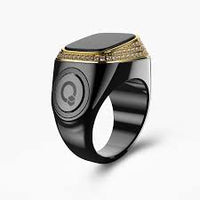 Smart Digital Tasbih Tally Counter Ring M02 with Charging Case
